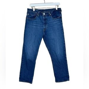 LEVI’S‎ 501 Original Button Up Cropped Jeans